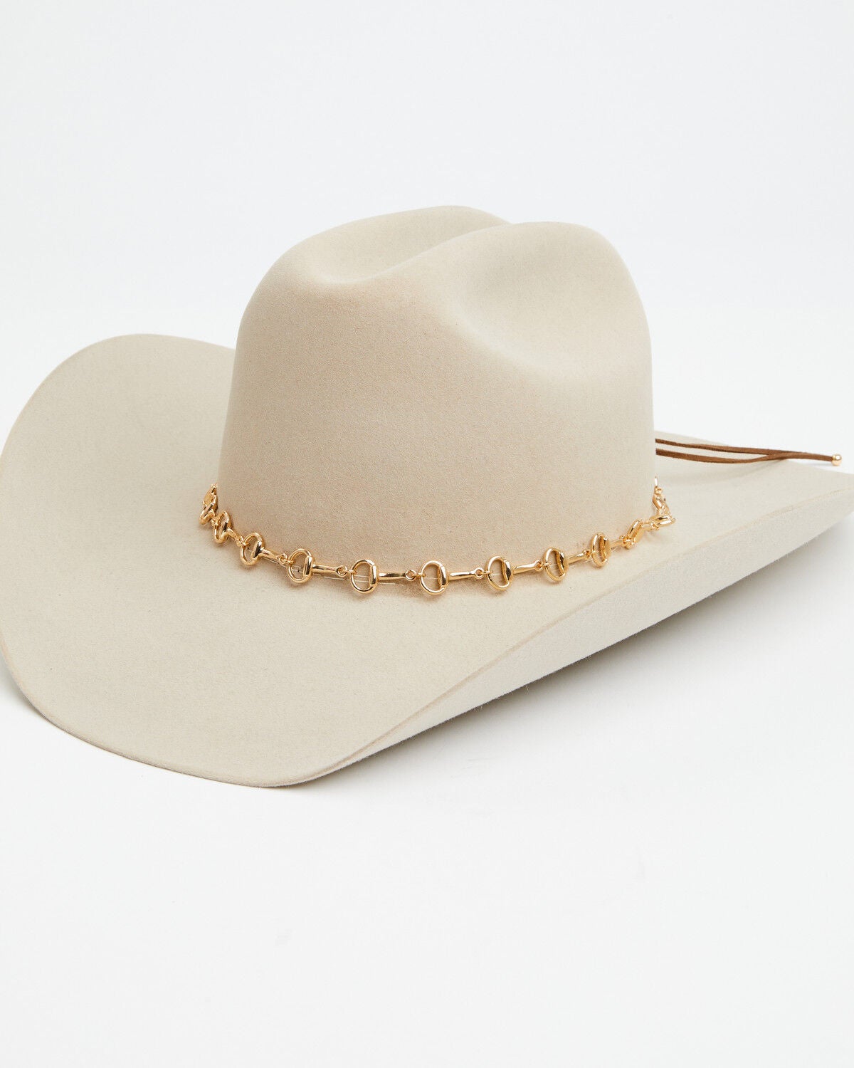 Image #1 - Shyanne Women's Snaffle Bit Hatband, Gold, hi-res