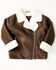 Image #1 - Urban Republic Toddler Girls' Sherpa Lined Moto Jacket, Tan, hi-res