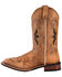 Image #5 - Laredo Women's Spellbound Western Performance Boots - Broad Square Toe, Tan, hi-res