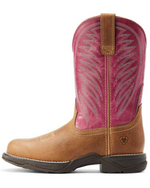 Image #2 - Ariat Women's Anthem II Western Boots - Round Toe, Brown, hi-res