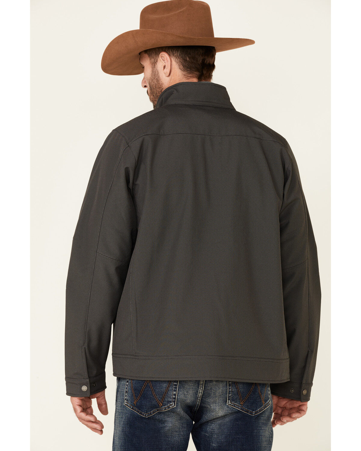Image #4 - Cinch Men's Concealed Carry Textured Bonded Zip-Front Jacket , , hi-res