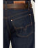 Image #4 - Zach Top X Kimes Ranch Men's Dark Wash Mid Rise Bootcut Rigid Denim Jeans, Dark Medium Wash, hi-res