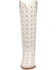 Image #4 - Dingo Women's Broadway Bunny Tall Western Boots - Snip Toe, White, hi-res