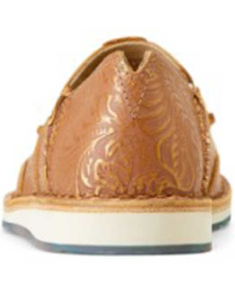 Image #3 - Ariat Women's Tooled Cruiser Casual Shoes - Moc Toe , Brown, hi-res