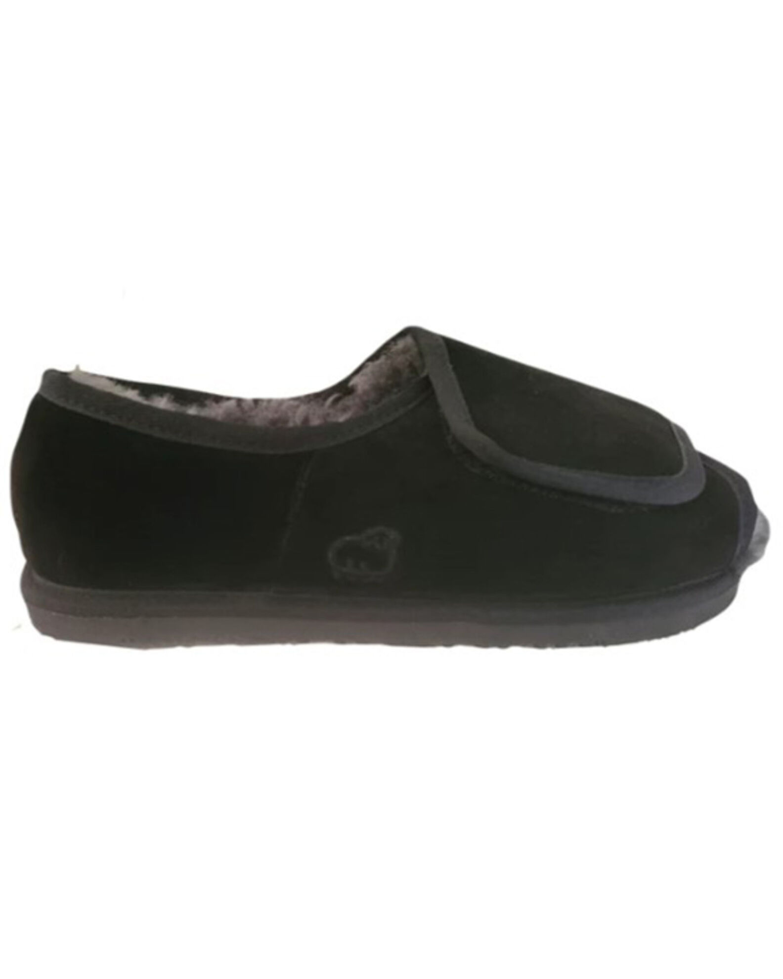 Lamo Footwear Men s Apma Open Toe Wrap Wide Slippers Sheplers