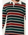 Image #3 - Pendleton Men's Decker Rugby Striped Long Sleeve Polo Shirt, Red, hi-res