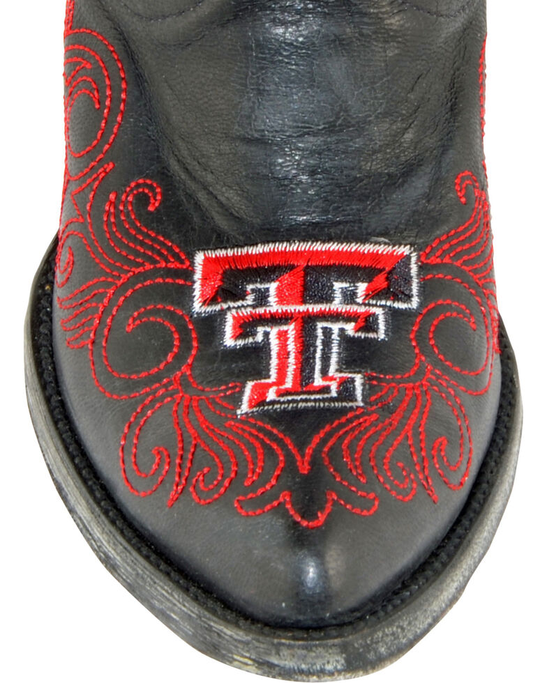 Gameday Texas Tech University Cowgirl Boots - Pointed Toe, Black, hi-res
