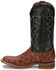 Image #3 - Nocona Men's Go Round Cognac Western Boots - Square Toe, Brown, hi-res