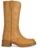 Image #2 - Azalea Wang Women's Mariana Western Boots - Square Toe, Tan, hi-res