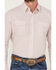 Image #3 - Wrangler Men's Striped Long Sleeve Pearl Snap Stretch Western Shirt - Tall , White, hi-res