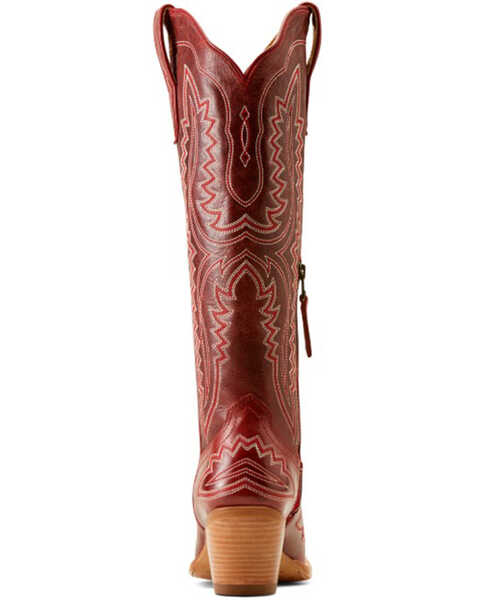 Image #3 - Ariat Women's Casanova Tall Western Boots - Snip Toe , Red, hi-res