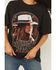 Image #3 - Wrangler X Lainey Wilson Women's Studded Girlfriend Short Sleeve Graphic Tee, Black, hi-res