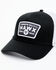 Image #1 - Hawx Men's Recreation Logo Patch Ball Cap, Black, hi-res