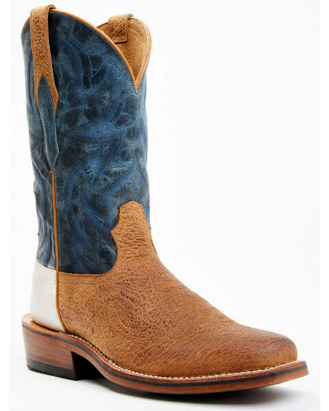 RANK 45® Men's Archer Western Boots - Square Toe, Blue, hi-res