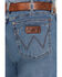 Image #4 - Wrangler Men's Retro Medium Wash Relaxed Bootcut Stretch Denim Jeans, Medium Wash, hi-res