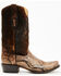 Image #2 - Corral Men's Exotic Python Western Boots - Square Toe, Brown, hi-res
