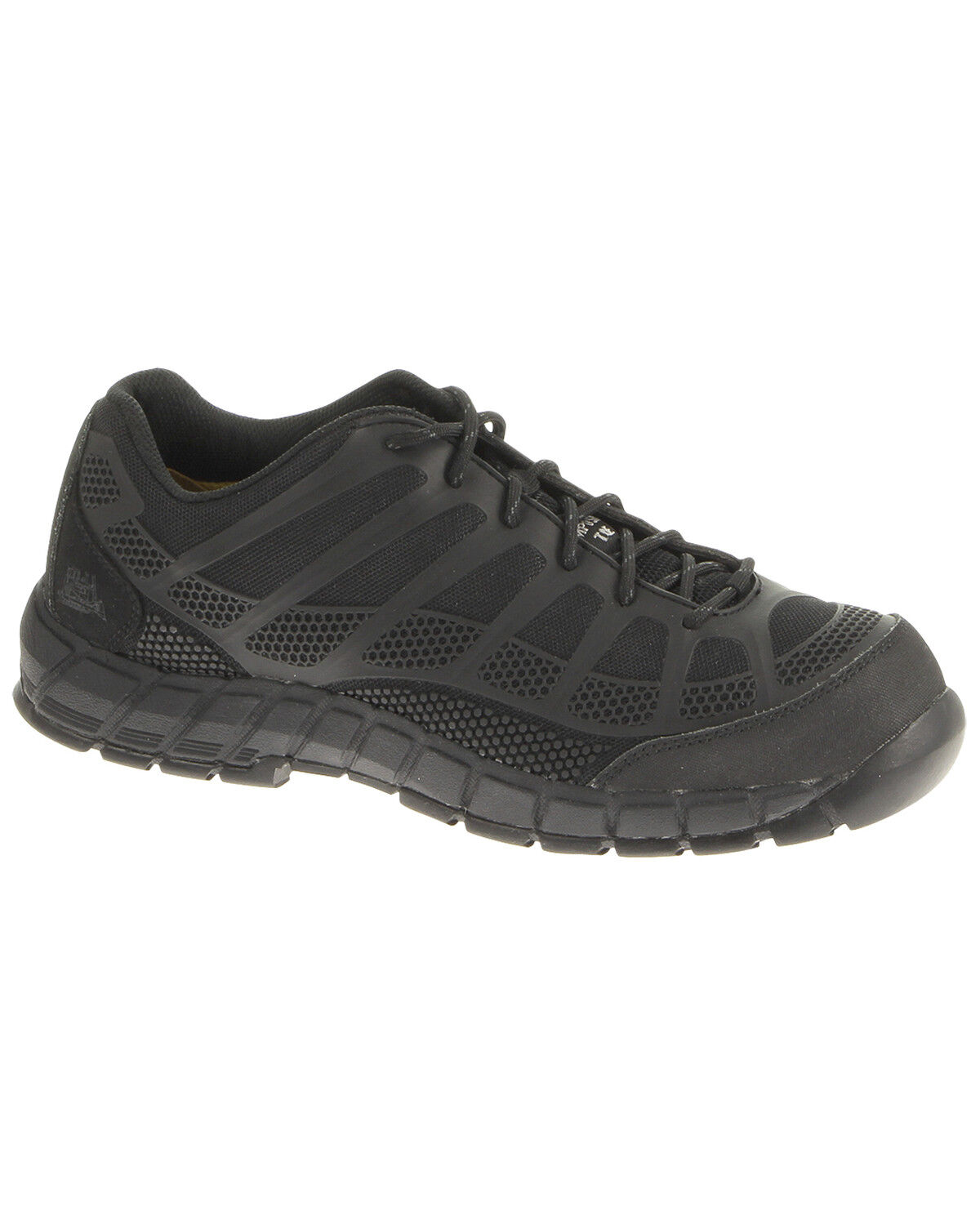 Image #1 - CAT Men's Streamline Work Shoes - Composite Toe, Black, hi-res