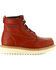 Image #2 - Wolverine Men's Wedge Sole Lace-Up Leather Work Boots - Moc Toe, Rust Copper, hi-res