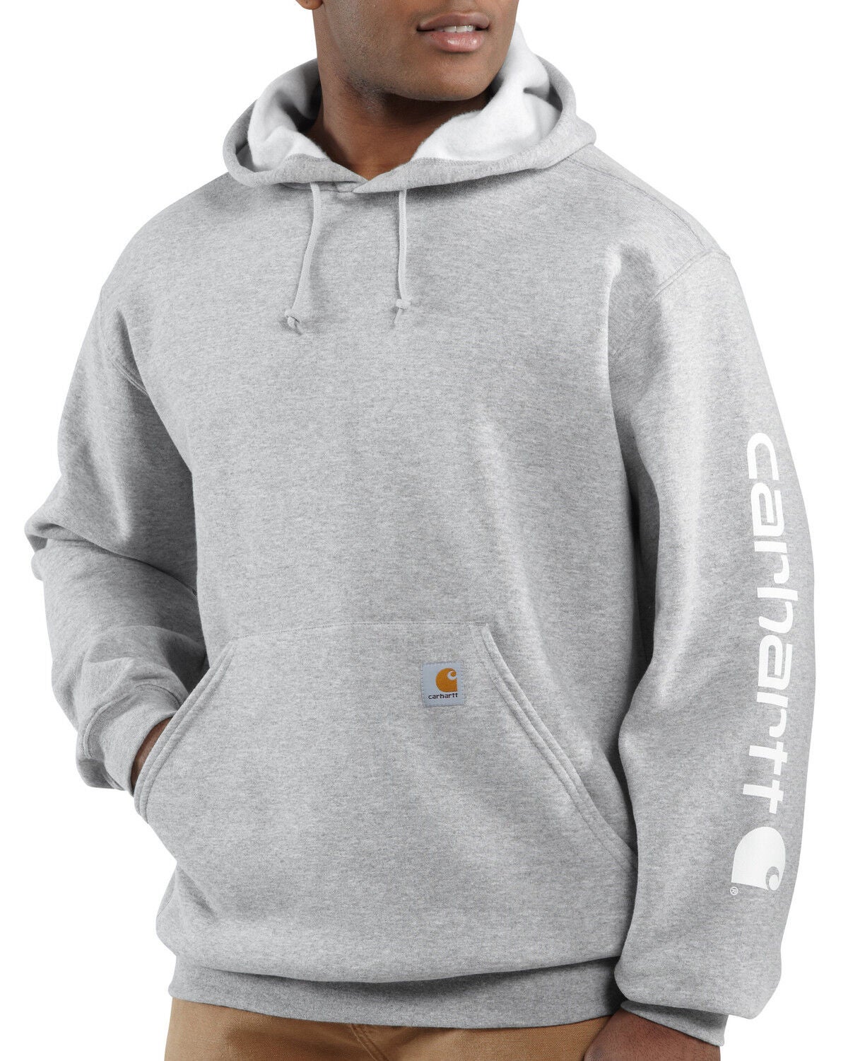 carhartt logo hoodie
