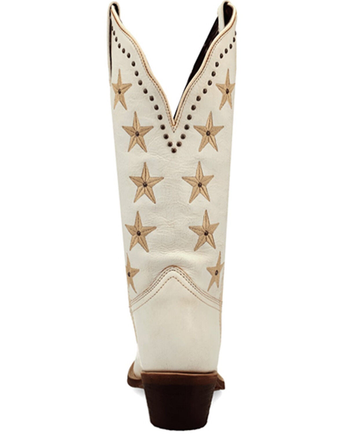 Image #5 - Laredo Women's Serenade Patriotic Western Boots - Snip Toe, White, hi-res