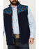 Image #3 - RANK 45® Men's Ranbull Softshell Vest , Medium Blue, hi-res