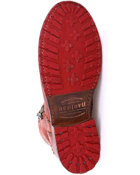 Image #3 - Bed Stu Women's Bonnie II Adobe Lux Boots - Round Toe, Mahogany, hi-res