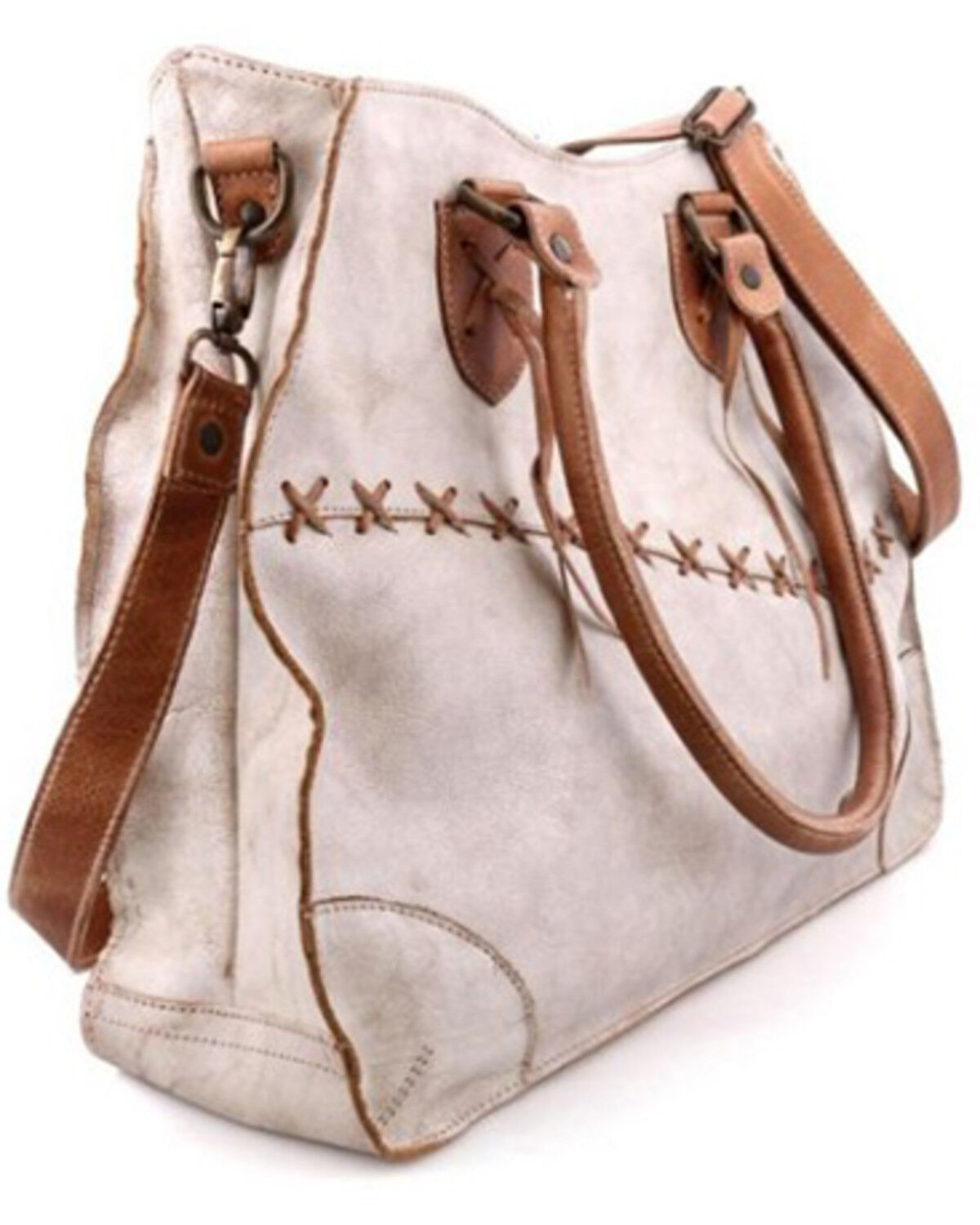Image #2 - Bed Stu Women's Bruna Shoulder Crossbody Bag, Tan, hi-res