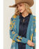 Image #2 - Angie Women's Southwestern Print Open Front Sweater, , hi-res