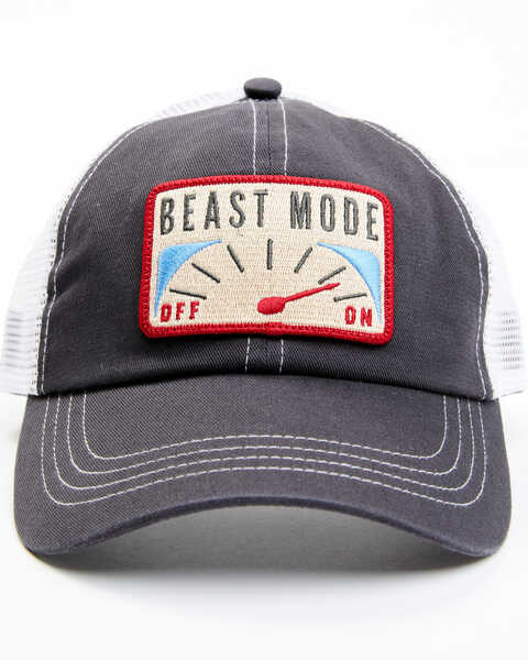 Image #1 - Idyllwind Women's Beast Mode Mesh-Back Ball Cap , Grey, hi-res
