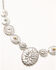 Image #2 - Shyanne Women's Sedona Sky Concho Necklace, Silver, hi-res