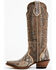 Image #3 - Idyllwind Women's Triad Exotic Python Western Boots - Snip Toe, Brown, hi-res