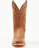 Moonshine Spirit Men's Crazy Horse Vintage Western Boots - Square Toe, Brown, hi-res