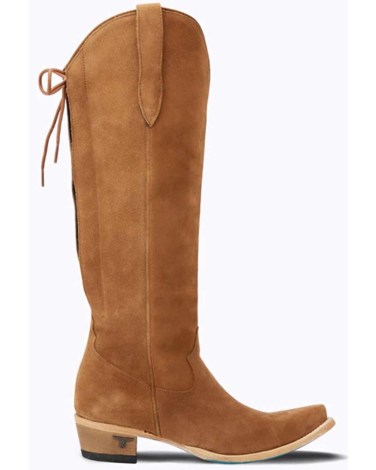 Image #2 - Lane Women's Olivia Jane Tall Western Boots - Snip Toe, Tan, hi-res