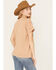 Girl Dangerous Women's Boots Graphic Tee, Mauve, hi-res