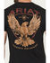 Image #4 - Ariat Men's Rustic Eagle Short Sleeve Graphic T-Shirt, Black, hi-res