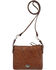 American West Women's Trail Rider Crossbody Bag, Brown, hi-res
