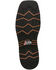 Image #7 - Justin Men's Boot Barn Exclusive Carbide Western Work Boots - Composite Toe, Brown, hi-res