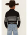 Image #4 - Roper Boys' Border Stripe Long Sleeve Snap Western Shirt, , hi-res
