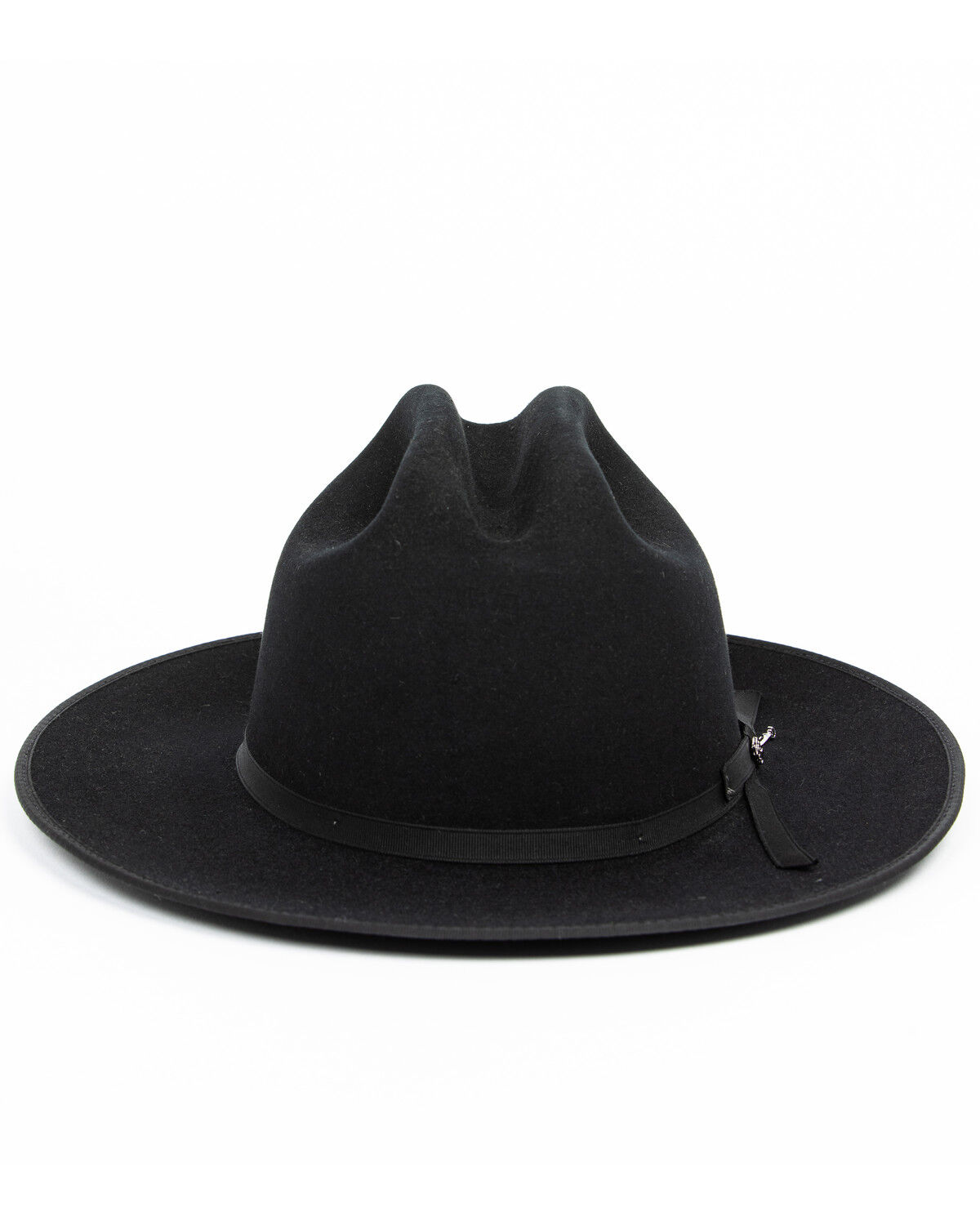 Image #4 - Stetson Open Road 6X Felt Western Fashion Hat, Black, hi-res