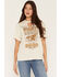 Image #1 - Idyllwind Women's Whiskey Business Short Sleeve Graphic Tee, Ivory, hi-res