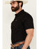 Image #2 - Kimes Ranch Men's Rio Short Sleeve Pearl Snap Performance Shirt, Black, hi-res