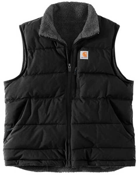 Carhartt Women's Montana Reversible Relaxed Fit Insulated Work Vest, Black, hi-res