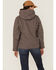 Image #4 - Carhartt Women's Taupe Washed Duck Sherpa-Lined Jacket , Taupe, hi-res