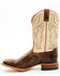 Image #3 - Cody James Men's Bone Western Boots - Broad Square Toe, Ivory, hi-res