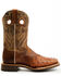 Image #2 - Dan Post Men's Exotic Full Quill Ostrich Western Boots - Broad Square Toe, Tan, hi-res