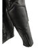 Image #6 - Milwaukee Leather Men's 3X Side Lace Vented Scooter Jacket - Big, Black, hi-res