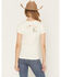 Image #4 - Shyanne Women's Icon Embroidered Short Sleeve Graphic Tee, Cream, hi-res