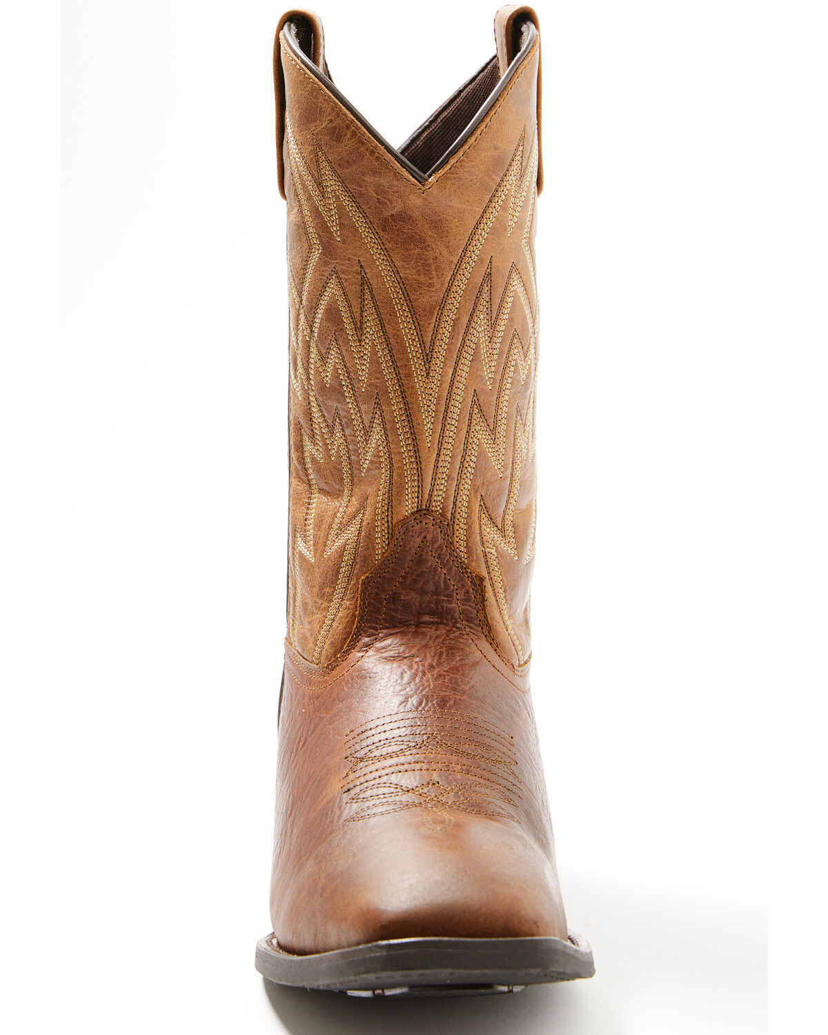 Image #4 - Laredo Men's Latham Western Boots - Square Toe, Tan, hi-res