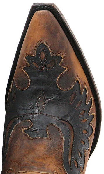 Image #6 - Moonshine Spirit Men's Eagle Overlay Western Boots - Snip Toe, , hi-res