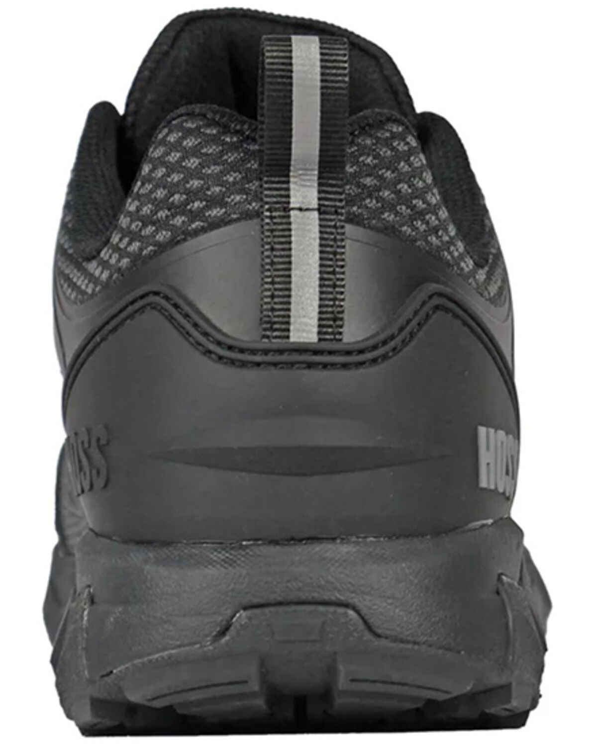 Image #5 - Hoss Men's Buster Low Waterproof Slip Resistant Work Shoes - Carbon Nano Toe, Black, hi-res